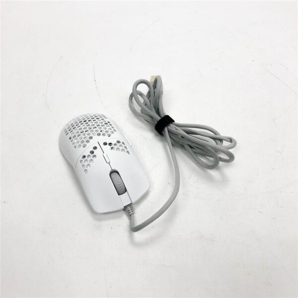 Mars Gaming MMAX Weiß, RGB 12400 DPI Maus, Ultraleicht 69g, Flexkabel, Software