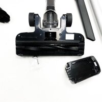 Amazon Basics - Stick vacuum cleaner, cordless 2 in 1, powerful BLDC motor, 15,000 Pa, high capacity lithium battery, LED brush, additional soft brush, HEPA filter, EU