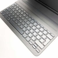 Logitech Slim Folio Pro with backlight, Bluetooth keyboard case, for iPad Pro 12.9 inches (3rd and 4th generation) (model: A1876, A1895, A1983, A2014) UK Qwerty-layout