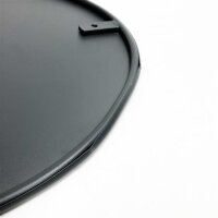 Haku Möbel Beistelltisch Stahlrohr Durchmesser 42 x 49 cm Anthrazit