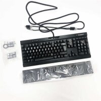 Corsair K70 RGB MK.2 Low Profile Rapidfire Mechanische Gaming Tastatur (Cherry MX Speed: Schnell und Hochpräzise, Dynamischer RGB LED Hintergrundbeleuchtung, schwarz QWERTY)