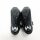 Velochampion elite racing bike shoes (couple) (black silver, 41)