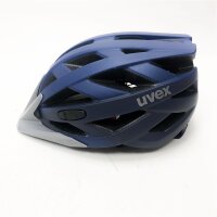 Uvex Unisex Erwachsene i-vo cc Fahrradhelm, Farbe: Dunkel Blau Metallic, 52-57 cm