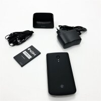NGM -Mobile Facile Up 2.8 "106g black phone for seniors - cell phone (Clamshell, Dual SIM, 7.11 cm (2.8"), 0.3 MP, 1000 mAh, black)