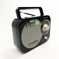 Muse M-055 RB portable 2 band radio FM/MW, vintage style,...
