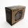 MUSE M-055 RB Tragbares 2 Band-Radio FM/MW, Vintage Stil, Tragegriff, Teleskopantenne schwarz
