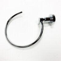 Tesa LOXX towel ring made of stainless steel, chrome...