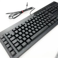 Corsair K55 RGB PRO XT Gaming-Tastatur mit Folientasten, dynamischer RGB-Hintergrundbeleuchtung, 6 Makrotasten mit integrierter Elgato-Software, Staub- und Spritzschutz, QWERTY, Schwarz