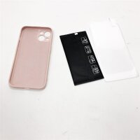 Grebuy silicone cover compatible with iPhone 13 with 2...