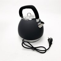 Nedis electric kettle, 1.8 l, soft, gray