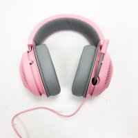 Razer Kraken - Gaming Headset (Kabelgebundene Headphones für PC, PS4, Xbox One & Switch, 50mm Treiber, 3,5mm Audio-Klinkenstecker mit In-Line Fernbedienung) Pink / Quartz
