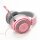 Razer octopus-gaming headset (wired headphones for PC, PS4, Xbox One & Switch, 50mm driver, 3.5mm audio jack plug with in-line remote control) Pink / Quartz