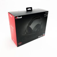 Trust Gaming Headset GXT 433 mit Mikrofon für PS4, PS5, PC, Nintendo Switch, Xbox Series X, Xbox One - Pylo Kabelgebundene Gaming-Kopfhörer mit Geflechtkabel, 50 mm-Aktivlautsprecher - Schwarz