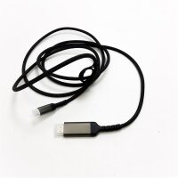 Nonda USB-C-zu-HDMI-Kabel, 6,6 Fuß 4K@60Hz Typ-C-zu-HDMI-2.0-Kabel [Thunderbolt 3-kompatibel] für MacBook Pro 2020/2019, MacBook Air/iPad Pro 2020, Surface Book 2, Galaxy S20 und andere Typ-C-Geräte