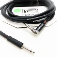 Roland Black series 3M instrument cable, angled/straight...
