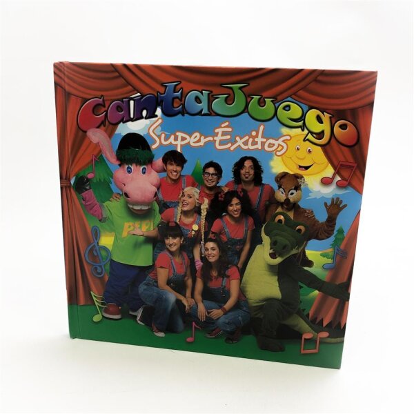 Cantajuego - Super Xitos, for children (Spanish), DVD + CD