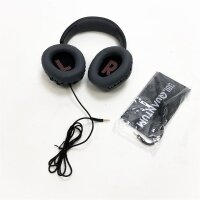 JBL Quantum 100 Over-Ear Gaming Headset – Wired 3,5 mm Klinke – Mit abnehmbarem Boom-Mikrofon – Kompatibel mit vielen Plattformen – Schwarz