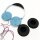 Lexibook Disney Frozen the ice queen Elsa stereo headphones, child -friendly strength, foldable and adjustable, blue / black, HP010FZ