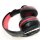 Specialixy wired gaming headset for PS4/PS5/PC/Xbox One/Switch, noise suppression 3.5 mm gaming headphones with noise-canceling microphone, PS4-headset crystal stereo sound over-ear with RGB (red)