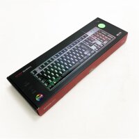 Mars Gaming MK220, Gaming keyboard H-Mech, FRGB Rainbow+Halo, Antighosting, Spanish