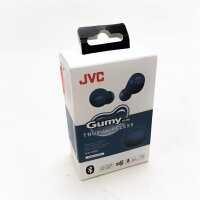JVC Gumy Mini True Wireless Earbuds [Amazon Exklusiv Edition], Bluetooth 5.1, Spritzwasserschutz (IPX4), Lange Akkulaufzeit (bis zu 15 Std.) - HA-Z55T-A (Blau), HA-Z55T-A-U, In-Ear