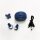 JVC Gumy Mini True Wireless Earbuds [Amazon Exklusiv Edition], Bluetooth 5.1, Spritzwasserschutz (IPX4), Lange Akkulaufzeit (bis zu 15 Std.) - HA-Z55T-A (Blau), HA-Z55T-A-U, In-Ear