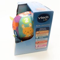 VTech Singing Ball Interactive fabric ball with over 50 songs, 24.9 x 14.0 x 8.9 (3480-166122), Spanish language