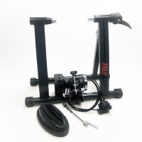 FITFIU Fitness ROB-20 - Klappbarer Fahrradtrainer mit 5 Widerstandsstufen, kompatibel mit 26" bis 29" Rädern, MTB und Straße, Indoor-Trainingstrainer, max. Gewicht 150kg