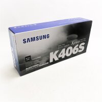 Samsung SU118A CLT-K406S/ELS Original Toner (Kompatibel mit: CLP-360/CLP-365 CLX-3300/CLX-3305/ C410W C460W C460FW) schwarz