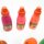 Pack of 6 Colors, Cleopatra Gouache Effect Paints, Fluorescent Yellow+Spring Green+Pink Fluo+Neon Blue+Magenta+Orange Fluo (250ml/piece)