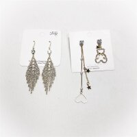Koreans Women 1 Stk Ohrringen Earring Siling Silver 925 Earrings Gold Hanging earrings triangle earrings zirconia fashion jewelry earrings gift for you girlfriend woman