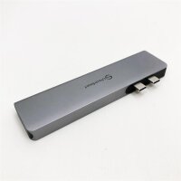 USB C Hub, USB C Adapter Multiport 7 in 2 MacBook Adapter...