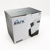 Zilnk IP camera WLAN Outdoor HD 1080p Swing/tilt/zoom monitoring camera outside, 5x optical zoom, autofocus, night vision, IP65 waterproof, movement warning, support of 64GB SD cards