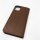 Lucrin - Wallet Case compatible with iPhone 11 Pro Max - Cognac - Genuine Leather