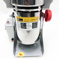 300g 1500W Elektrische Getreidemühle 30S Schnelle Superfine Schrotmühle für Kaffeebohnen/Muskatnuss/Zimt/Tonkabohnen/Langpfeffer und andere getrocknete Gewürze Edelstahl Mühlen CGOLDENWALL