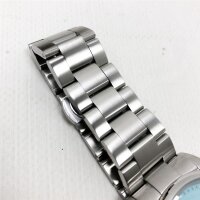 BUREI Uhr Herren Elegante Analoge Quarzuhr für Herren mit Edelstahlarmband 42 MM Runde Armbanduhr Blau Dial