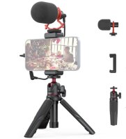 simorr Portable Vlog Tripod Kit VK40 Microphone Phone...