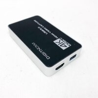 DIGITNOW! 4K 60Hz HDMI Video Capture Card, USB 3.0 mit Mikrofon und Kopfhörer HDMI Loop-Out, Aufnahmeauflösung bis zu 4K im hochwertigsten NV12-Format,für Live-Übertragung, DSLR, Camcorder, Action Cam