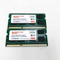 Computerbay 8GB (2x 4GB RAM) DDR3 PC3-10600 1333MHz non ECC LD unfaffrooden