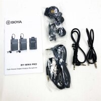 BOYA by-WM4 Pro K2 Tragbares 2,4-G-Funkmikrofonsystem...