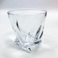Calliva from whiskey glasses, lead -free crystal whiskey glass 300 ml for scotch, cocktail, Margarita, Cognacg, Martini, 2 x 4 -part set (8 pieces), magnificent gift box