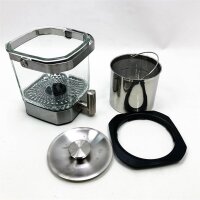 Filterkaffeemaschinen, Kaffeemaschine für Filterkaffee, HOZODO Kaffeepressen mit Ultrafeiner Mehrwegfilter, Cold-Brew Kaffeebereiter aus Glas und Edelstahl, 1.2 L Eiskaffeemaschine mit Zapfhahn